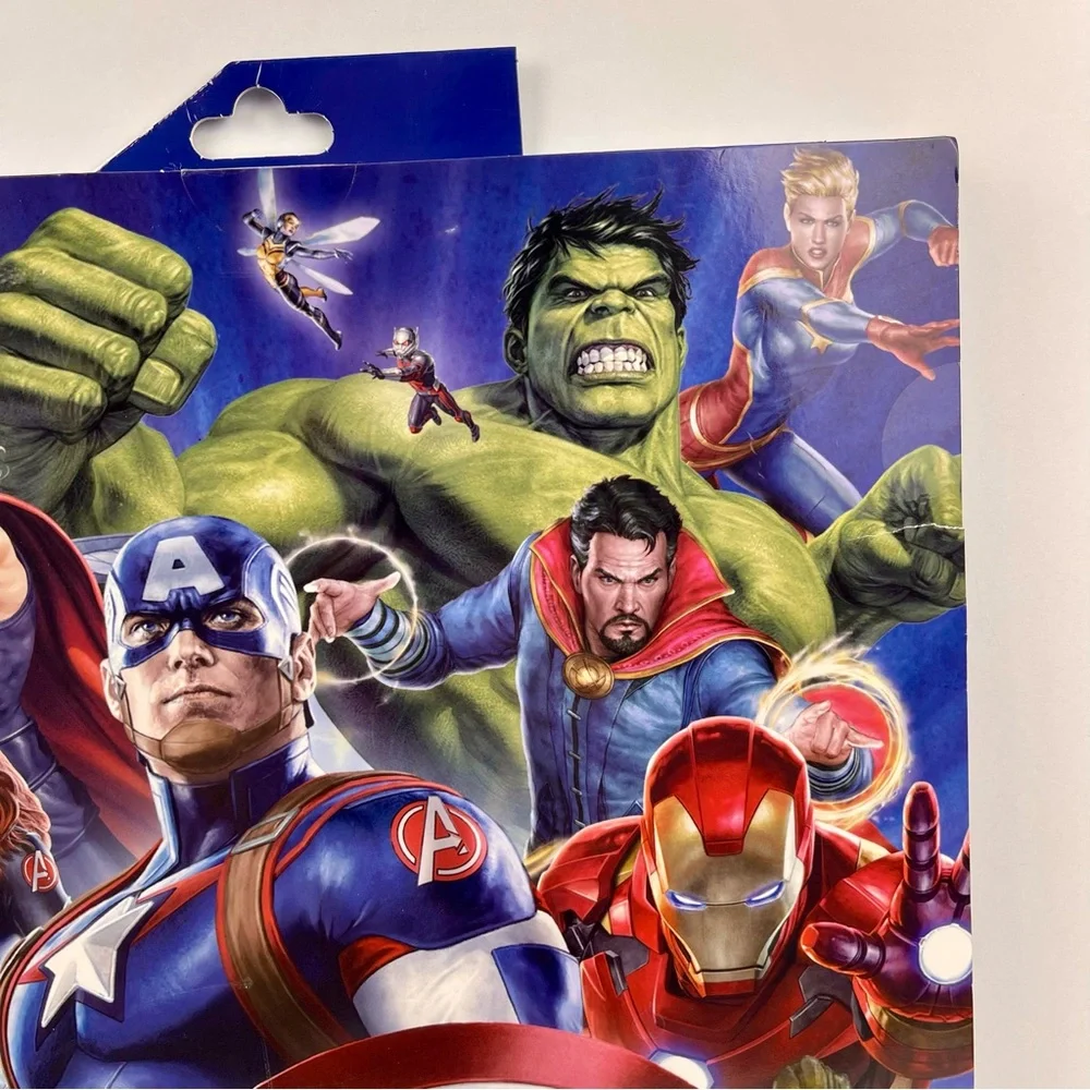 Marvel 15 Days of Socks Advent Calendar 15pk Men’s Shoe Size 6-12 Hulk Iron Man - Picture 5 of 11